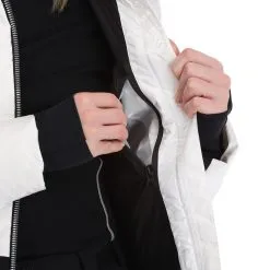 Rossignol, Twins Down Jc De Castelbajac Ski-jas Dames Wit -Cmp Ski-uitrusting Winkel rossignol twins down jc de castelbajac aa jas gevoerd dames wit 22rossi106v1 BI 13