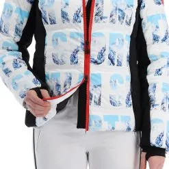 Sportalm Kitzbühel, 9820503185 Ski-jas Dames Optical Wit -Cmp Ski-uitrusting Winkel sportalm kitzbuhel 9820503185 aa jas gevoerd dames optical wit 22sport101v2 BI 10