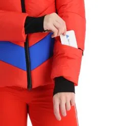 Sportalm Kitzbühel, 9820504189 Ski-jas Dames Carmine Rood -Cmp Ski-uitrusting Winkel sportalm kitzbuhel 9820504189 aa jas gevoerd dames carmine rood 22sport102v1 BI 08