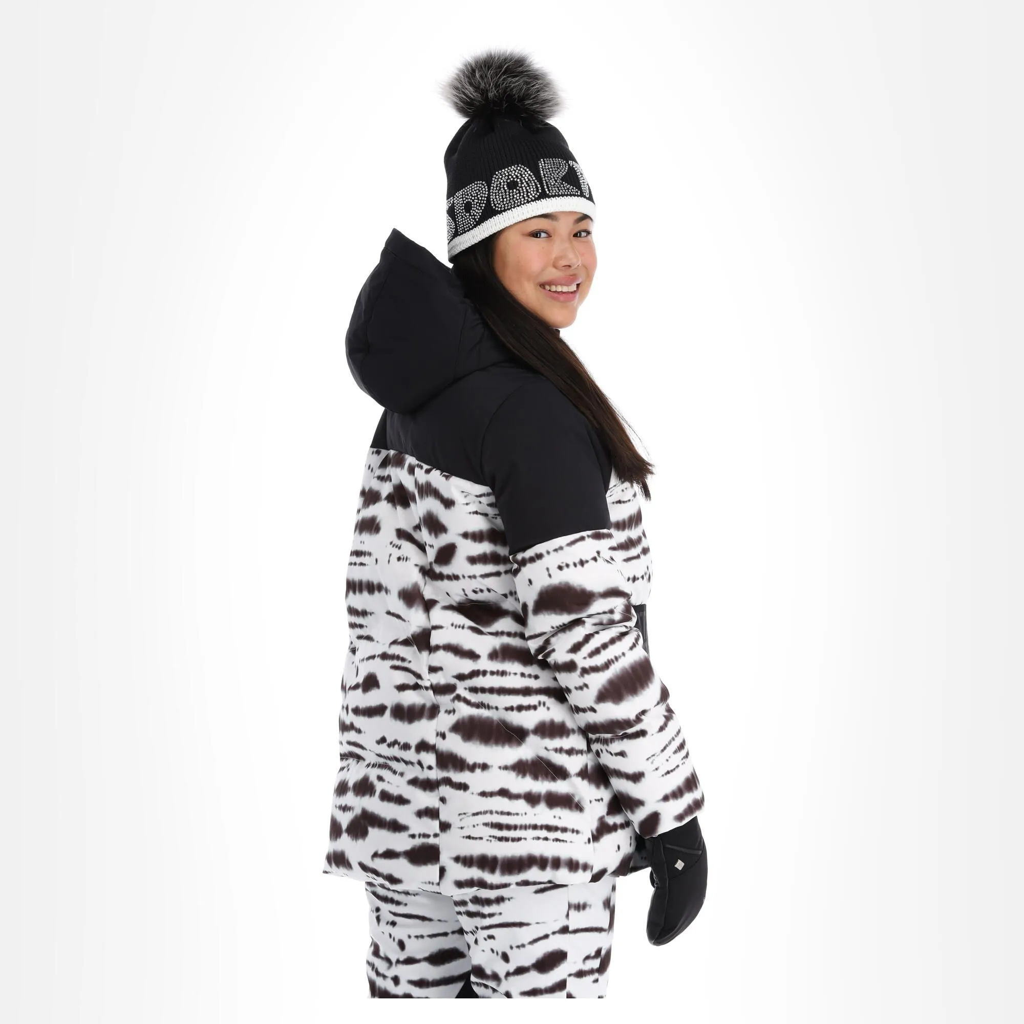 Sportalm Kitzbühel, 9820525141 Ski-jas Dames Optical Wit 2 Sportalm Kitzbühel, 9820525141 Ski-jas Dames Optical Wit - Afbeelding 2