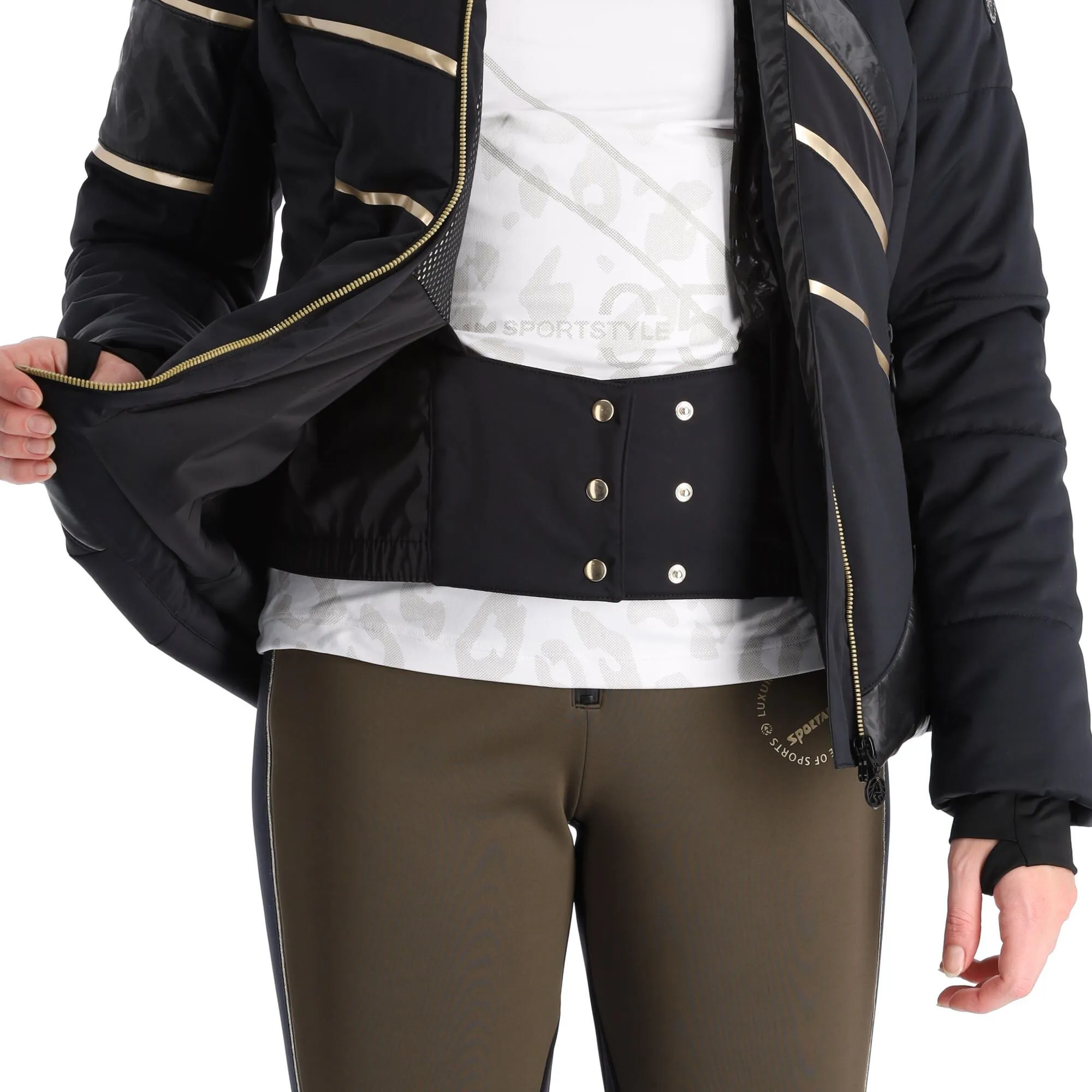 Sportalm Kitzbühel, 9820569147 Ski-jas Dames Zwart 8 Sportalm Kitzbühel, 9820569147 Ski-jas Dames Zwart - Afbeelding 8