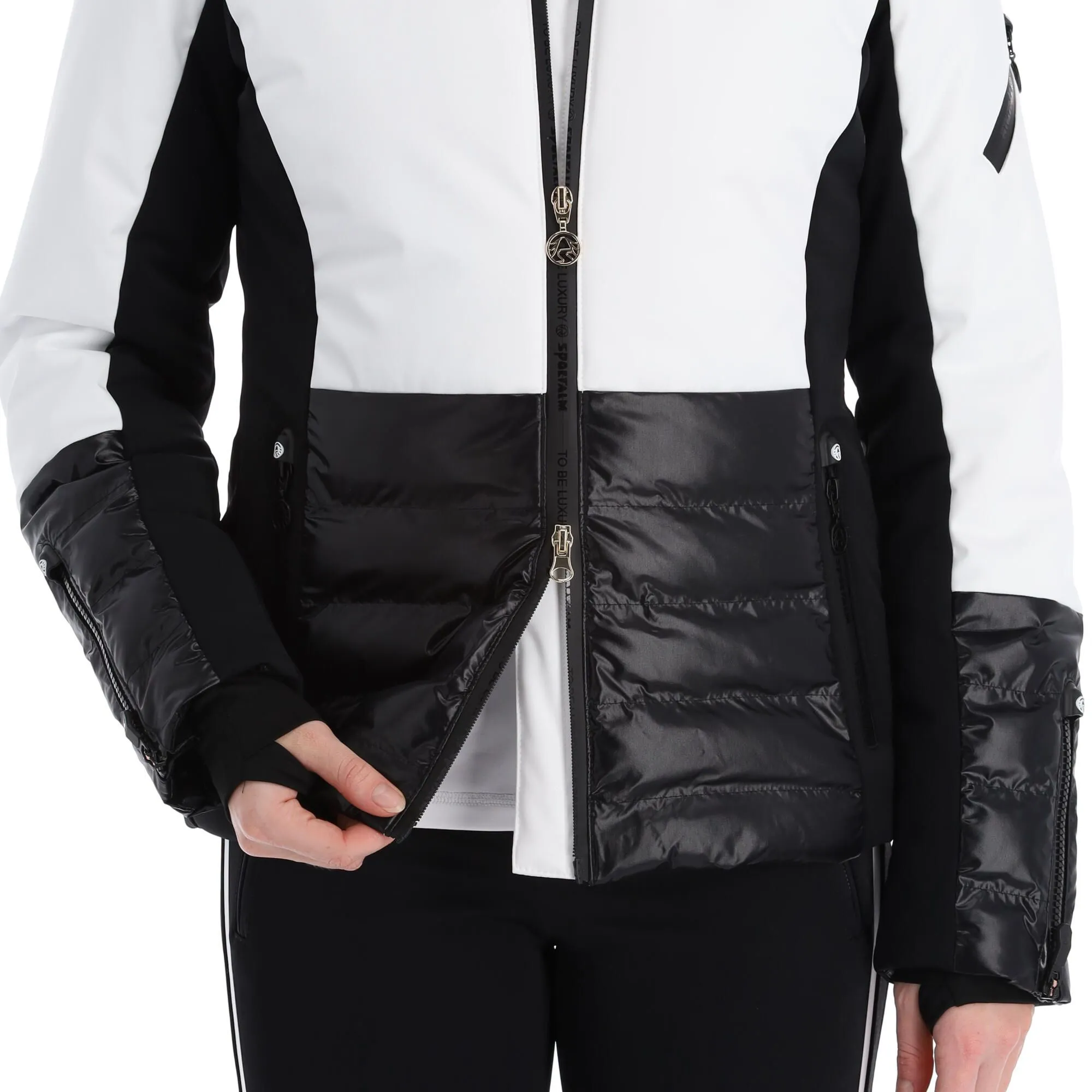 Sportalm Kitzbühel, 9820586191 Ski-jas Dames Optical Wit 8 Sportalm Kitzbühel, 9820586191 Ski-jas Dames Optical Wit - Afbeelding 8