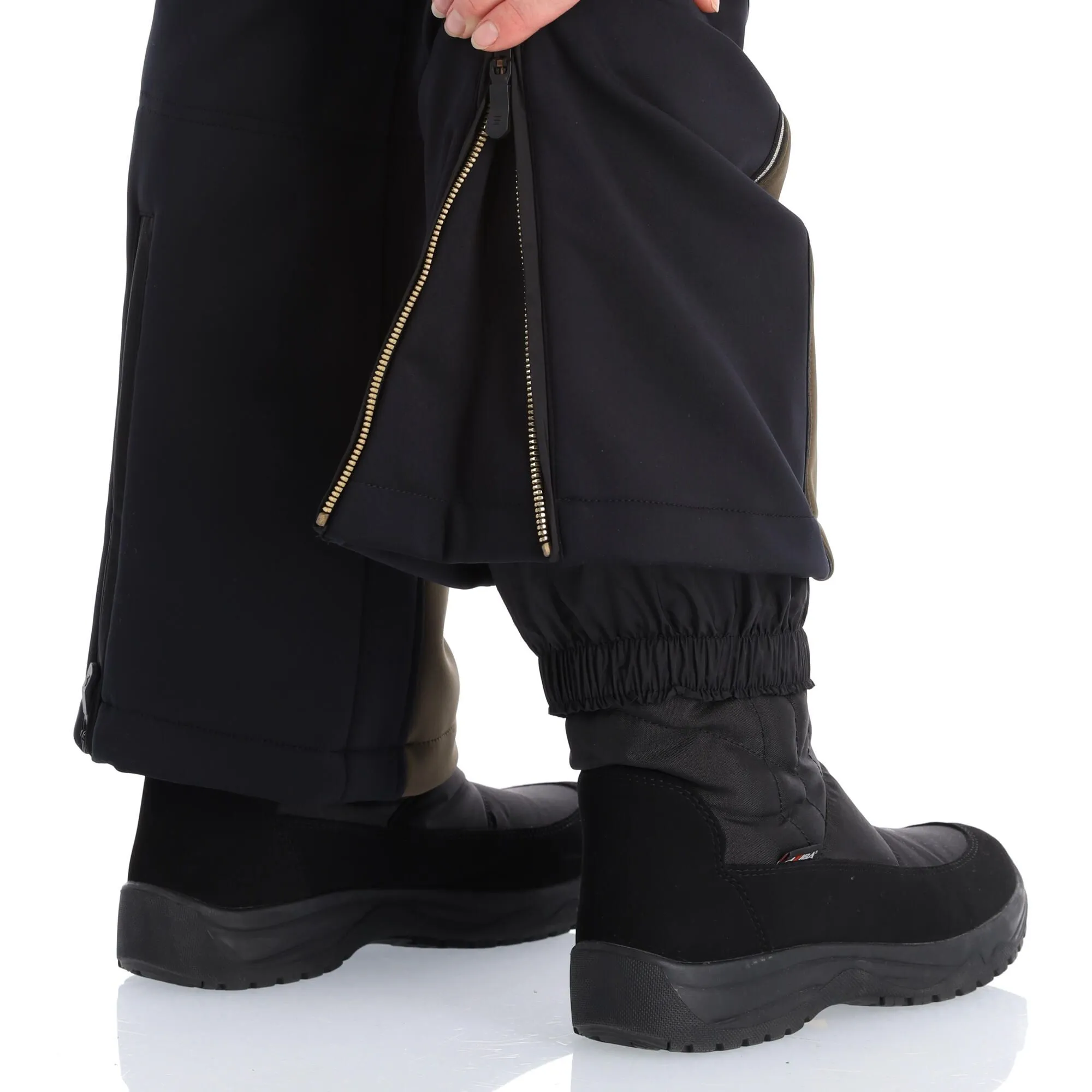 Sportalm Kitzbühel, 9828008545 Softshell Skibroek Dames Olive Groen, Zwart 5 Sportalm Kitzbühel, 9828008545 Softshell Skibroek Dames Olive Groen, Zwart - Afbeelding 5