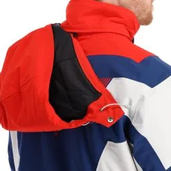 Spyder, Leader Ski-jas Heren Abyss Blauw -Cmp Ski-uitrusting Winkel spyder leader aa jas gevoerd heren abyss blauw 22spyde133v6 BI 09