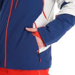 Spyder, Leader Ski-jas Heren Abyss Blauw -Cmp Ski-uitrusting Winkel spyder leader aa jas gevoerd heren abyss blauw 22spyde133v6 BI 10