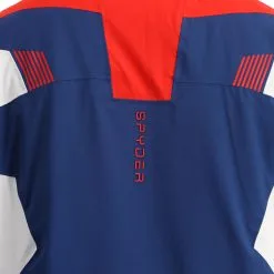 Spyder, Leader Ski-jas Heren Abyss Blauw -Cmp Ski-uitrusting Winkel spyder leader aa jas gevoerd heren abyss blauw 22spyde133v6 BI 13