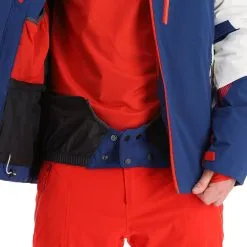 Spyder, Leader Ski-jas Heren Abyss Blauw -Cmp Ski-uitrusting Winkel spyder leader aa jas gevoerd heren abyss blauw 22spyde133v6 BI 14