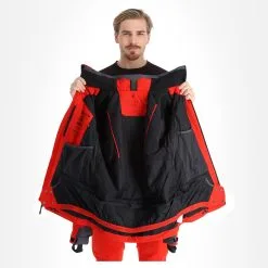 Spyder, Leader Ski-jas Heren Volcano Rood -Cmp Ski-uitrusting Winkel spyder leader aa jas gevoerd heren volcano rood 22spyde133v8 BI 06