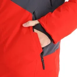 Spyder, Leader Ski-jas Heren Volcano Rood -Cmp Ski-uitrusting Winkel spyder leader aa jas gevoerd heren volcano rood 22spyde133v8 BI 14