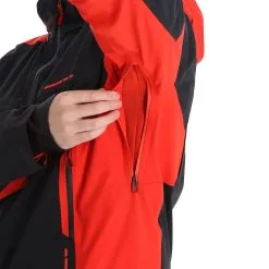 Spyder, Monterosa Gtx Ski-jas Heren Volcano Rood, Zwart 22 Spyder, Monterosa Gtx Ski-jas Heren Volcano Rood, Zwart -Cmp Ski-uitrusting Winkel spyder monterosa gtx aa jas gevoerd heren charcoal grijs zwart 22spyde116v1 BI 10