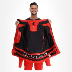 Spyder, Pinnacle Gtx Ski-jas Heren Volcano Rood -Cmp Ski-uitrusting Winkel spyder pinnacle gtx aa jas gevoerd heren volcano rood 22spyde131v3 BI 06