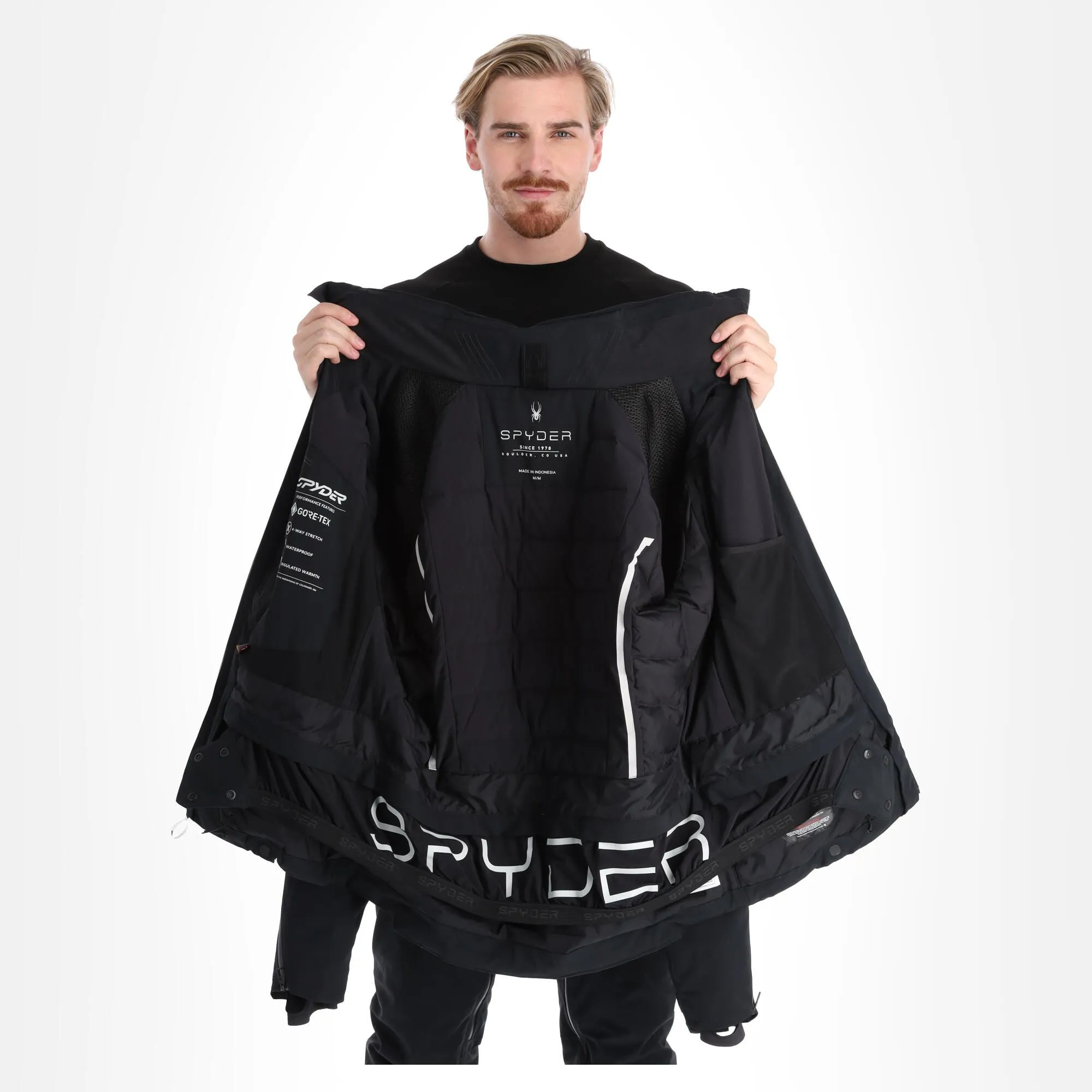 Spyder, Pinnacle Gtx Ski-jas Heren Zwart 5 Spyder, Pinnacle Gtx Ski-jas Heren Zwart - Afbeelding 5