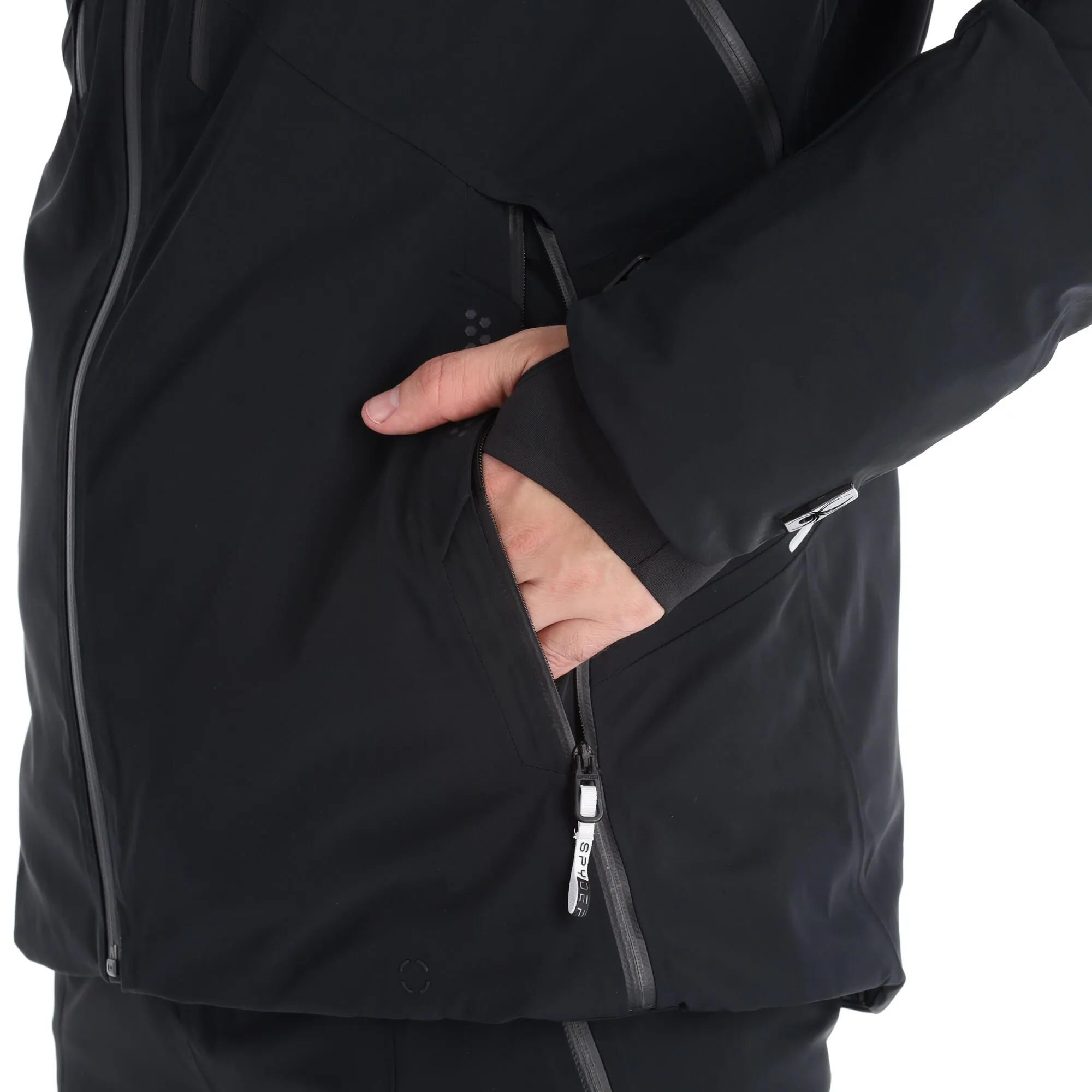 Spyder, Pinnacle Gtx Ski-jas Heren Zwart 14 Spyder, Pinnacle Gtx Ski-jas Heren Zwart - Afbeelding 14