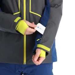 Spyder, Primer Ski-jas Heren Zilver -Cmp Ski-uitrusting Winkel spyder primer aa jas gevoerd heren zilver 22spyde137v2 BI 08