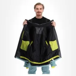 Spyder, Seventy - Eight Ski-jas Heren Ebony Tundra Grijs -Cmp Ski-uitrusting Winkel spyder seventy eight aa jas gevoerd heren ebony tundra grijs 22spyde135v3 BI 06