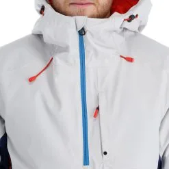 Spyder, Signal Winter Anorak Heren Glacier Blauw, Wit -Cmp Ski-uitrusting Winkel spyder signal af anorak heren glacier blauw wit 22spyde118v1 BI 11