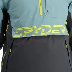 Spyder, Signal Winter Anorak Heren Tundra Blauw -Cmp Ski-uitrusting Winkel spyder signal af anorak heren tundra blauw 22spyde118v2 BI 13