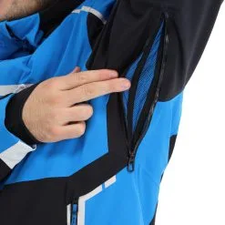 Spyder, Titan Ski-jas Heren Collegiate Blauw -Cmp Ski-uitrusting Winkel spyder titan aa jas gevoerd heren collegiate blauw 22spyde134v4 BI 10