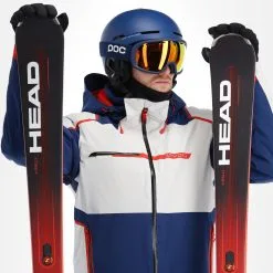 Spyder, Titan Ski-jas Heren Glacier Blauw, Wit -Cmp Ski-uitrusting Winkel spyder titan aa jas gevoerd heren glacier blauw wit 22spyde134v2 BI 06