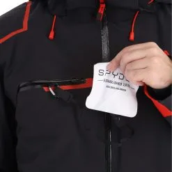 Spyder, Titan Ski-jas Heren Zwart -Cmp Ski-uitrusting Winkel spyder titan aa jas gevoerd heren zwart 22spyde134v1 BI 12