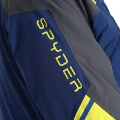 Spyder, Vanqysh Gtx Ski-jas Heren Abyss Blauw -Cmp Ski-uitrusting Winkel spyder vanqysh gtx aa jas gevoerd heren abyss blauw 22spyde130v3 BI 17