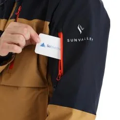 Sun Valley, Darkyl Ski-jas Heren Camel Bruin 17 Sun Valley, Darkyl Ski-jas Heren Camel Bruin -Cmp Ski-uitrusting Winkel sun valley darkyl aa jas gevoerd heren camel bruin 22suva101v1 BI 07