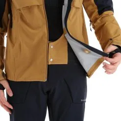 Sun Valley, Darkyl Ski-jas Heren Camel Bruin 18 Sun Valley, Darkyl Ski-jas Heren Camel Bruin -Cmp Ski-uitrusting Winkel sun valley darkyl aa jas gevoerd heren camel bruin 22suva101v1 BI 08