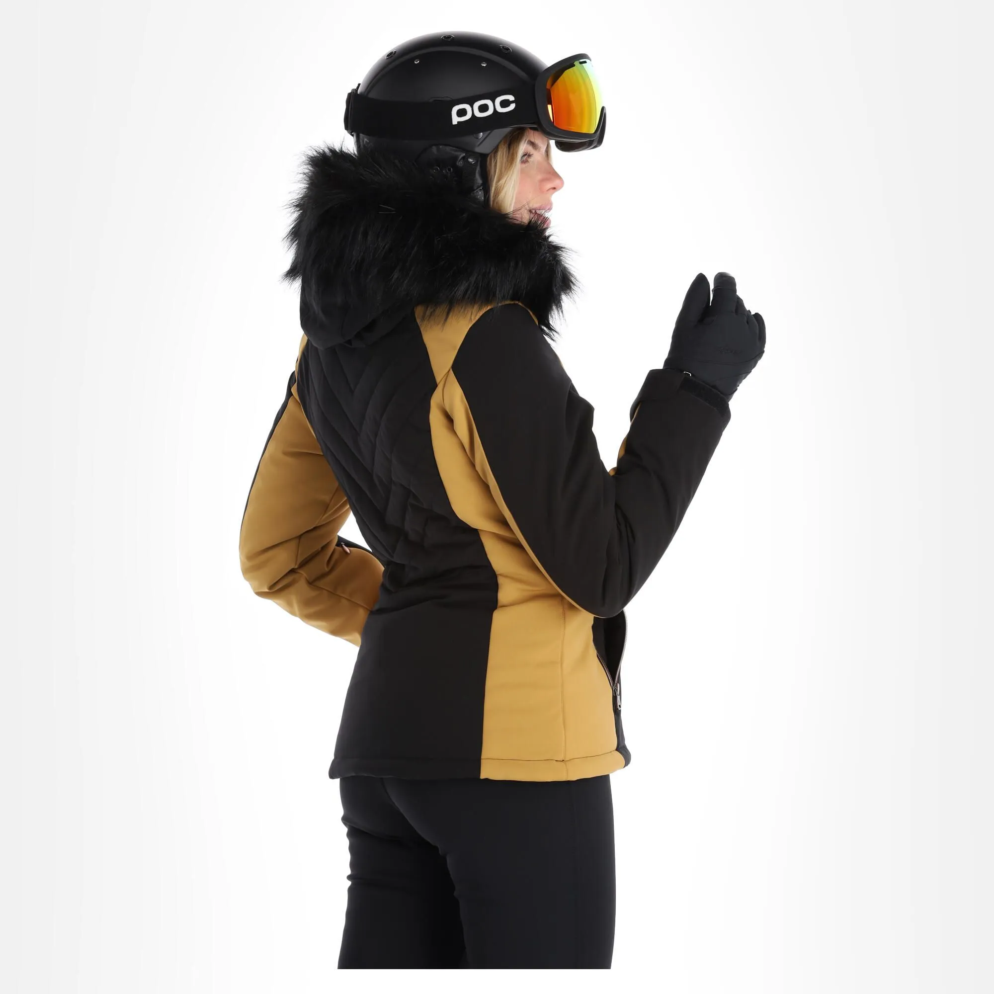 Sun Valley, Kors Ski-jas Dames Zwart 2 Sun Valley, Kors Ski-jas Dames Zwart - Afbeelding 2