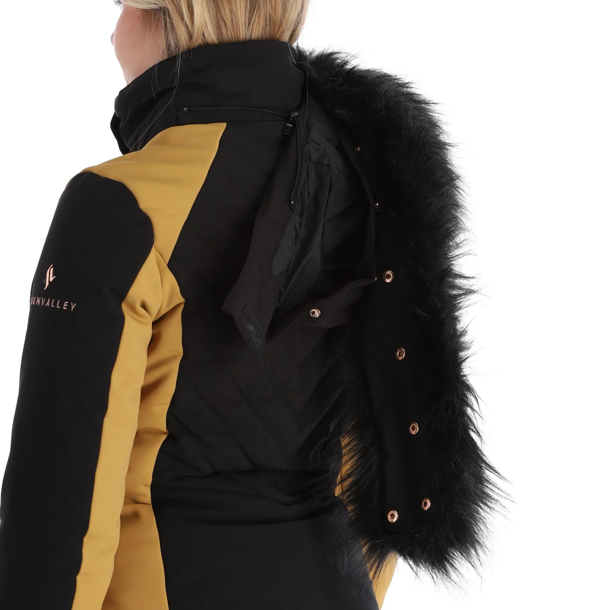 Sun Valley, Kors Ski-jas Dames Zwart 9 Sun Valley, Kors Ski-jas Dames Zwart - Afbeelding 9