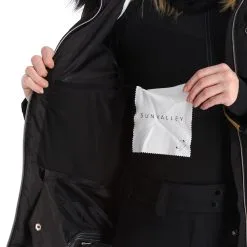 Sun Valley, Kors Ski-jas Dames Zwart 23 Sun Valley, Kors Ski-jas Dames Zwart -Cmp Ski-uitrusting Winkel sun valley kors aa jas gevoerd dames zwart 22suva108v1 BI 11