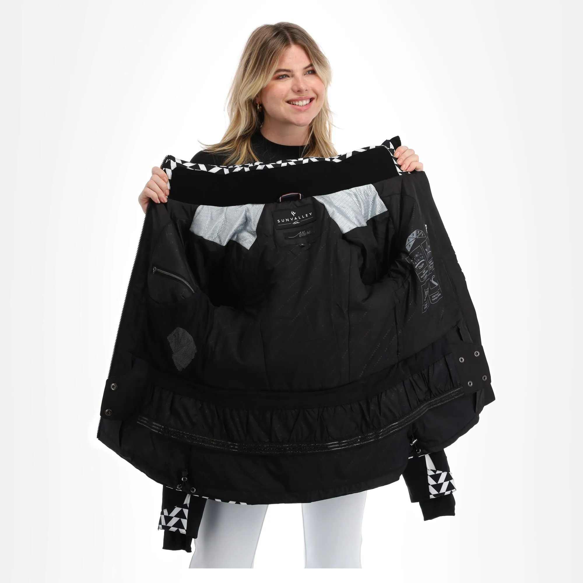 Sun Valley, Kratch Ski-jas Dames Zwart 5 Sun Valley, Kratch Ski-jas Dames Zwart - Afbeelding 5