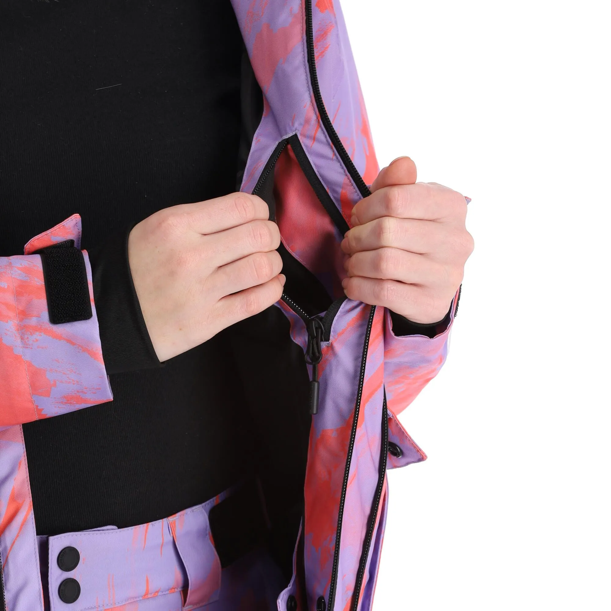 Superdry, Rescue Jacket Ski-jas Dames Brush Camo Lilac Roze 14 Superdry, Rescue Jacket Ski-jas Dames Brush Camo Lilac Roze - Afbeelding 14