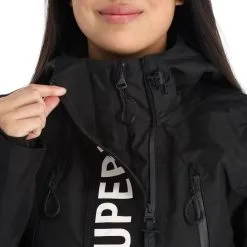 Superdry, Rescue Jacket Ski-jas Dames Zwart -Cmp Ski-uitrusting Winkel superdry rescue jacket aa jas gevoerd dames zwart 22super111v2 BI 08