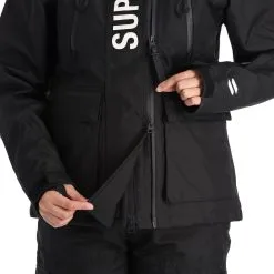 Superdry, Rescue Jacket Ski-jas Dames Zwart -Cmp Ski-uitrusting Winkel superdry rescue jacket aa jas gevoerd dames zwart 22super111v2 BI 12