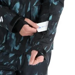 Superdry, Rescue Jacket Ski-jas Heren Brush Camo Dark Large Groen, Zwart -Cmp Ski-uitrusting Winkel superdry rescue jacket aa jas gevoerd heren brush camo dark large 22super103v2 BI 07