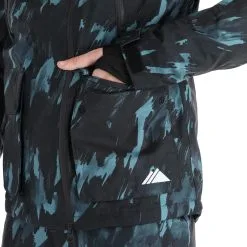 Superdry, Rescue Jacket Ski-jas Heren Brush Camo Dark Large Groen, Zwart -Cmp Ski-uitrusting Winkel superdry rescue jacket aa jas gevoerd heren brush camo dark large 22super103v2 BI 12