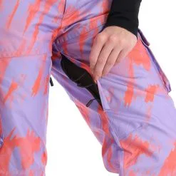 Superdry, Rescue Pant Skibroek Dames Brush Camo Lilac Roze -Cmp Ski-uitrusting Winkel superdry rescue pant ba skibroek gevoerd dames brush camo lilac 22super106v1 BI 06
