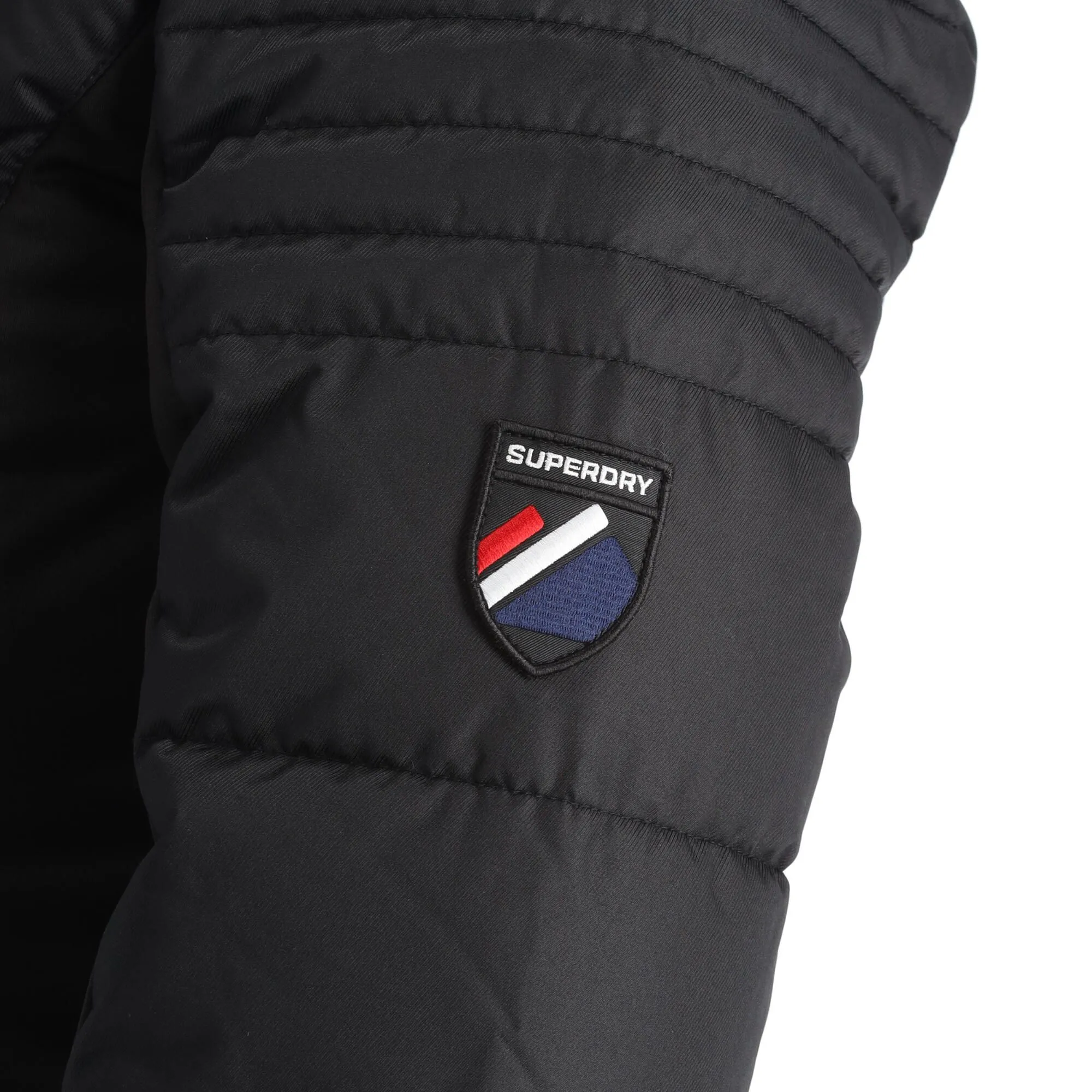 Superdry, Snow Luxe Puffer Ski-jas Dames Zwart 15 Superdry, Snow Luxe Puffer Ski-jas Dames Zwart - Afbeelding 15