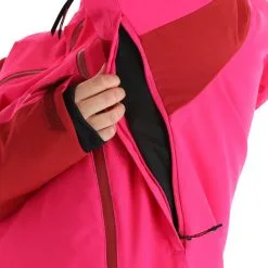 Tenson, Aerismo Jackorak Ski-jas Dames Cerise Rood -Cmp Ski-uitrusting Winkel tenson aerismo jackorak aa jas gevoerd dames cerise rood 22tenso103v1 BI 12