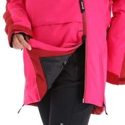 Tenson, Aerismo Jackorak Ski-jas Dames Cerise Rood -Cmp Ski-uitrusting Winkel tenson aerismo jackorak aa jas gevoerd dames cerise rood 22tenso103v1 BI 16