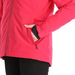 Tenson, Core Ski Jacket Ski-jas Dames Cerise Rood -Cmp Ski-uitrusting Winkel tenson core ski jacket aa jas gevoerd dames cerise rood AA21ten107a BI 12