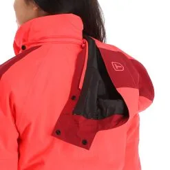 Tenson, Core Ski Jacket Ski-jas Dames Coral Roze -Cmp Ski-uitrusting Winkel tenson core ski jacket aa jas gevoerd dames coral roze 22tenso102v2 BI 10