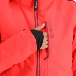 Tenson, Core Ski Jacket Ski-jas Dames Coral Roze -Cmp Ski-uitrusting Winkel tenson core ski jacket aa jas gevoerd dames coral roze 22tenso102v2 BI 11