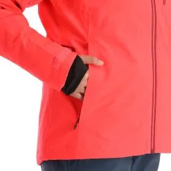 Tenson, Core Ski Jacket Ski-jas Dames Coral Roze -Cmp Ski-uitrusting Winkel tenson core ski jacket aa jas gevoerd dames coral roze 22tenso102v2 BI 12
