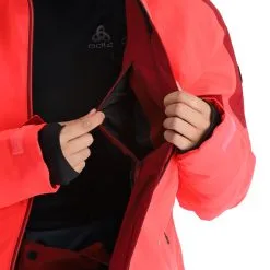 Tenson, Core Ski Jacket Ski-jas Dames Coral Roze -Cmp Ski-uitrusting Winkel tenson core ski jacket aa jas gevoerd dames coral roze 22tenso102v2 BI 13