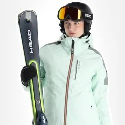 Tenson, Core Ski Jacket Ski-jas Dames Light Groen -Cmp Ski-uitrusting Winkel tenson core ski jacket aa jas gevoerd dames light groen 22tenso102v3 BI 05