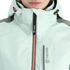 Tenson, Core Ski Jacket Ski-jas Dames Light Groen -Cmp Ski-uitrusting Winkel tenson core ski jacket aa jas gevoerd dames light groen 22tenso102v3 BI 07