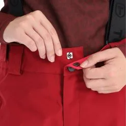 Tenson, Core Ski Pants Skibroek Dames Deep Rood -Cmp Ski-uitrusting Winkel tenson corepc plus ba skibroek gevoerd dames wine rood BA21ten108b BI 05