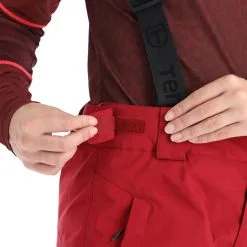 Tenson, Core Ski Pants Skibroek Dames Deep Rood -Cmp Ski-uitrusting Winkel tenson corepc plus ba skibroek gevoerd dames wine rood BA21ten108b BI 08
