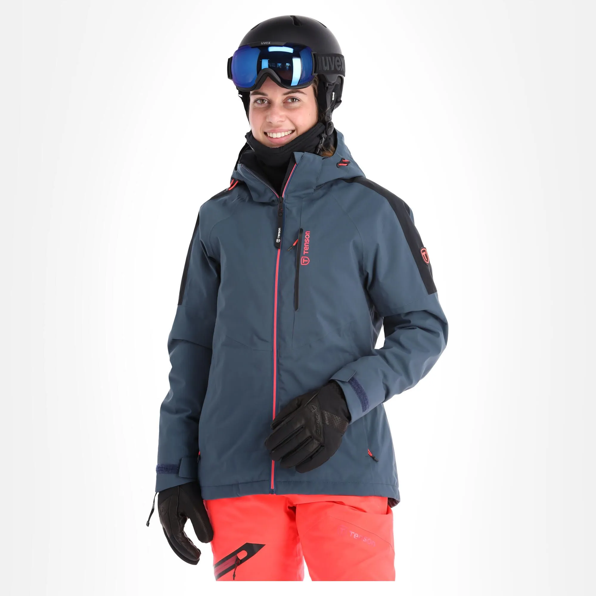 Tenson, Core Ski Jacket Ski-jas Dames Dark Blauw 1 Tenson, Core Ski Jacket Ski-jas Dames Dark Blauw